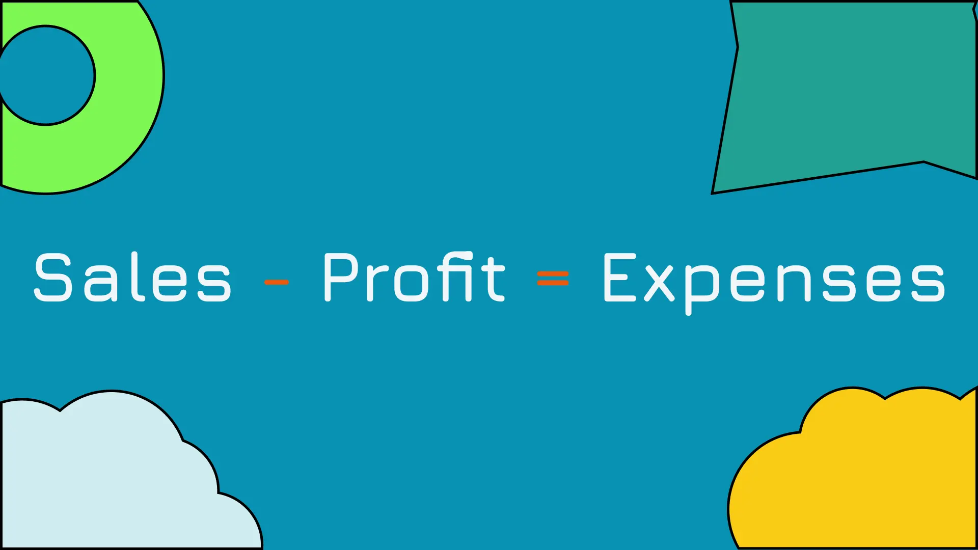 Profit First Sales Profit Expenses